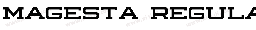 Magesta Regular字体转换 Magesta Regular字体转换